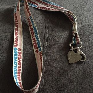 Harajuku Lovers lanyard key clasp